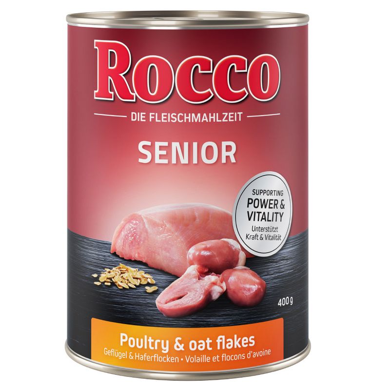 Zooplus Rocco Senior 6 x 400 g umido per cane