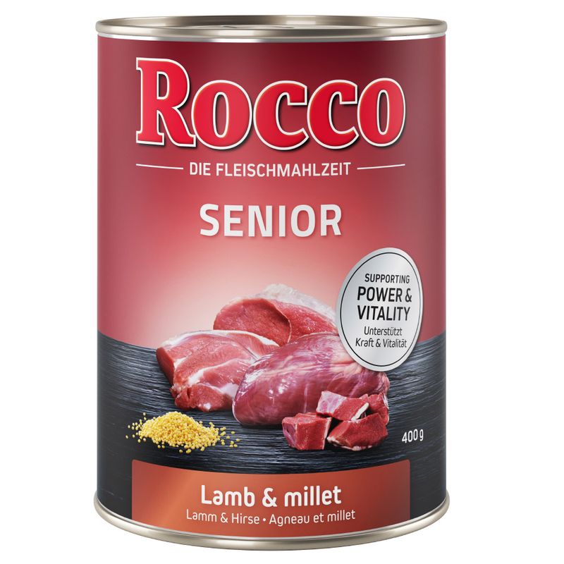 Zooplus Rocco Senior 6 x 400 g umido per cane Enormi risparmi