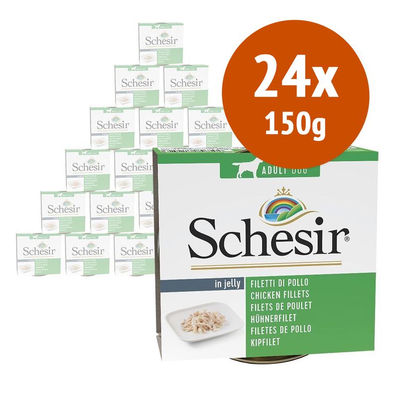 Zooplus Schesir 24 x 150 Alimento umido per cani Prezzo basso