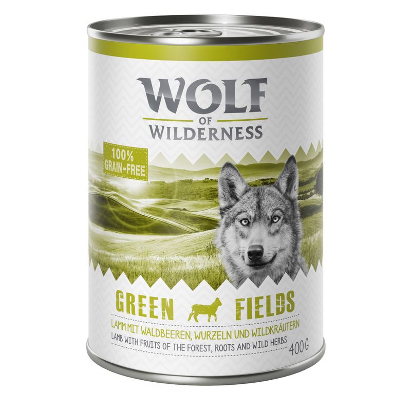 Zooplus Wolf of Wilderness 1 x 400 g Ultimo giorno
