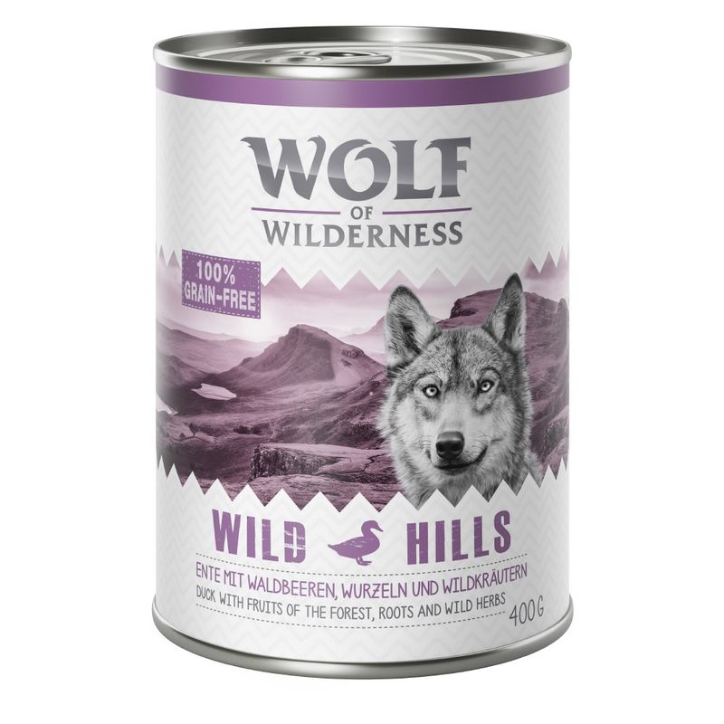 Zooplus Wolf of Wilderness 1 x 400 g Ultimo giorno