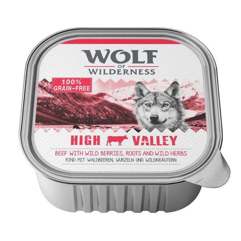 Zooplus Wolf of Wilderness Adult 6 x 300 g umido per cane