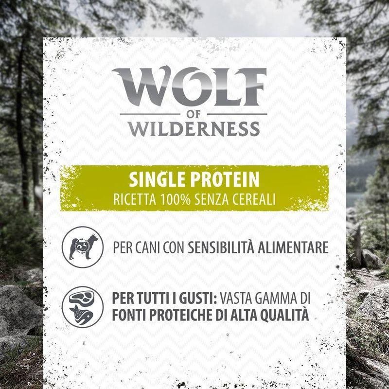Zooplus Wolf of Wilderness Adult 6 x 300 g umido per cane Fino al 60% di sconto