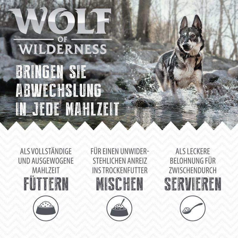 Zooplus Wolf of Wilderness Senior 1 x 400 g Fino al 65% di sconto
