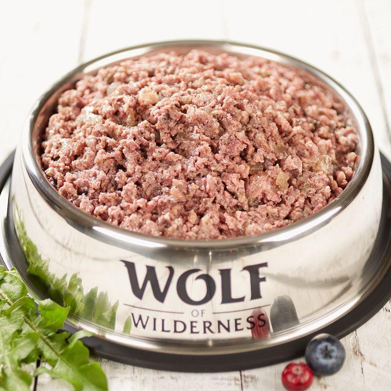 Zooplus Wolf of Wilderness MINI Adult 6 x 150 g Alimento umido per cani Only for today