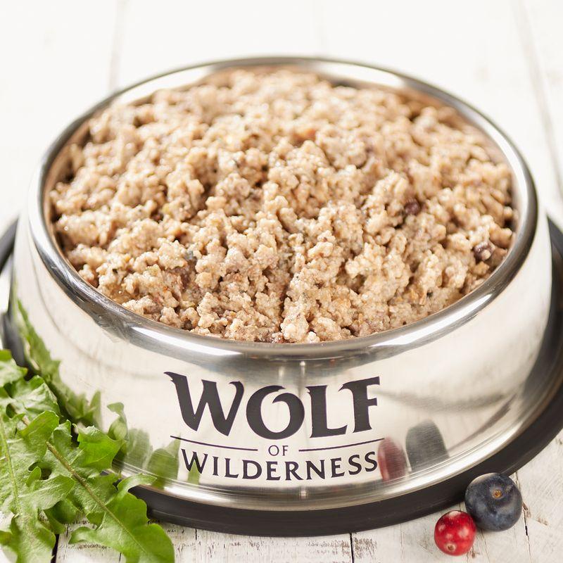 Zooplus Wolf of Wilderness MINI Adult 6 x 150 g Alimento umido per cani Only for today