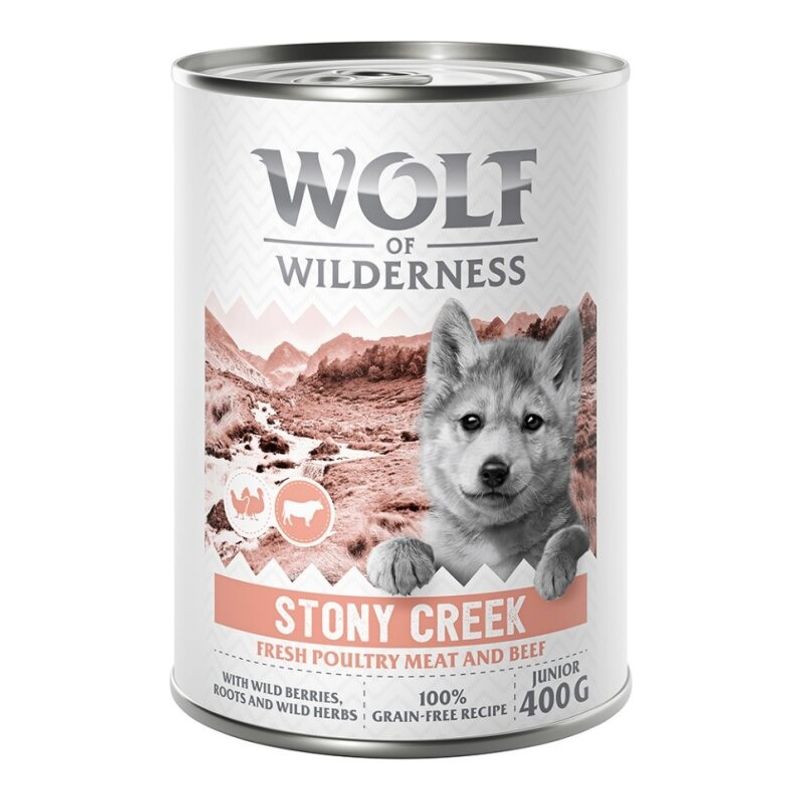 Zooplus Wolf of Wilderness Junior "Expedition" 1 x 400 g Discount Store per i nuovi prodotti