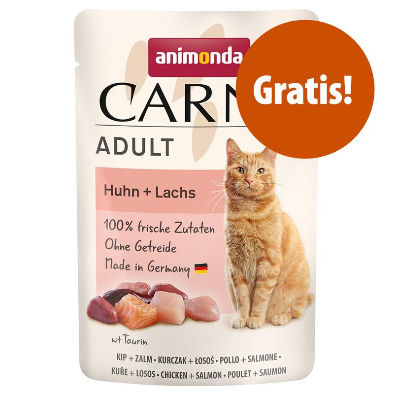 Zooplus animonda Carny Adult Buste Pollo & Salmone 85 g