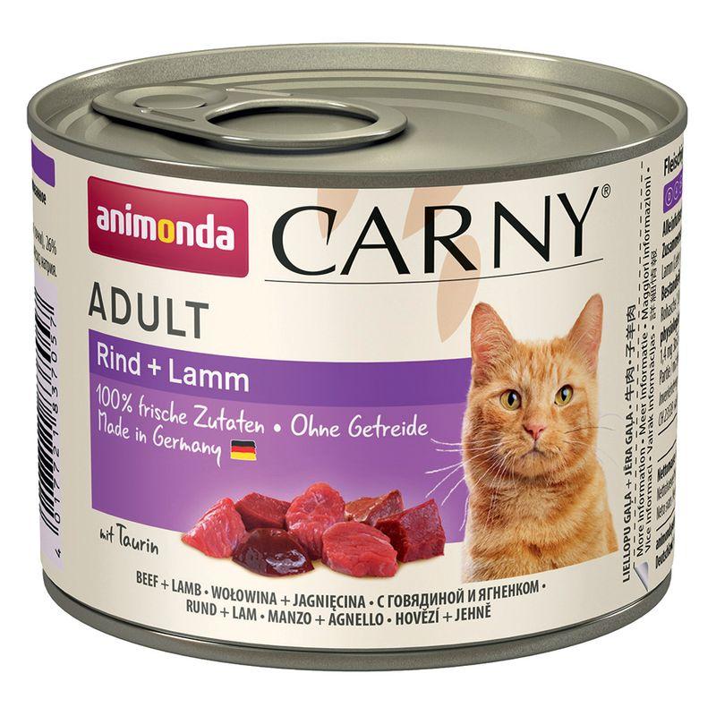 Zooplus animonda Carny Adult 12 x 200 g umido gatto Esporta salva