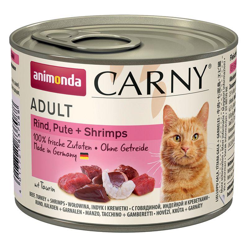 Zooplus animonda Carny Adult 6 x 200 g umido gatto