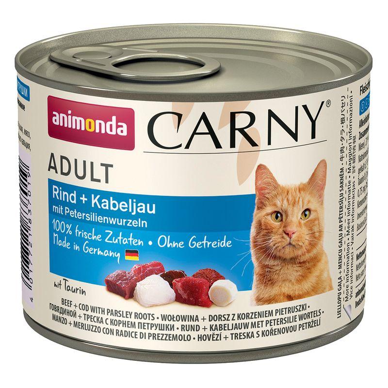 Zooplus animonda Carny Adult 6 x 200 g umido gatto In vendita