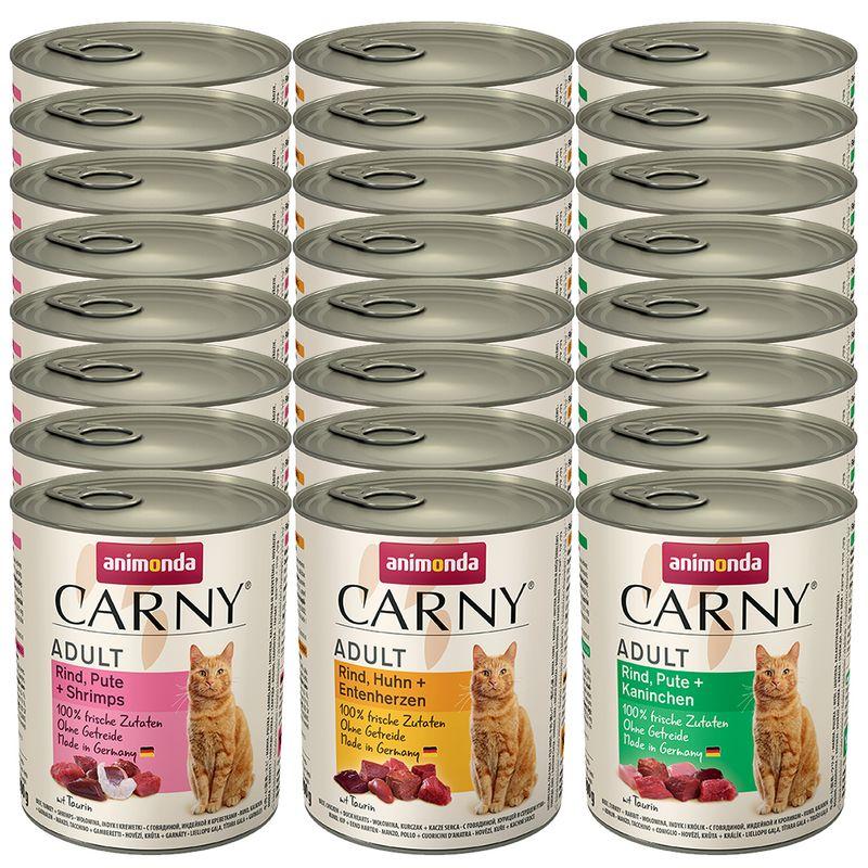 Zooplus animonda Carny Adult 24 x 800 g Umido per gatto Duty-free
