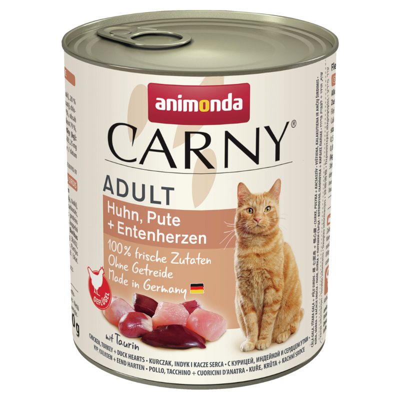 Zooplus animonda Carny Adult 6 x 800 g Umido per gatto Sconti questo mese