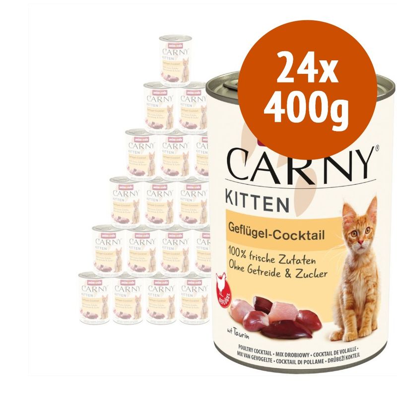 Zooplus animonda Carny Kitten 24 x 400 g Alimento umido per gattini 2025