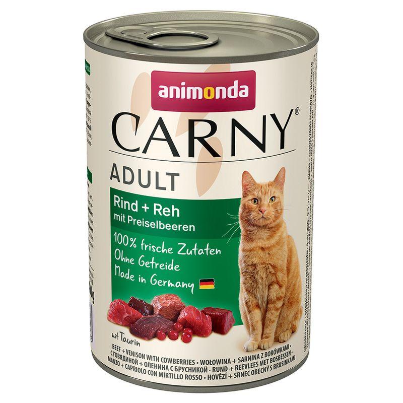 Zooplus animonda Carny Adult 24 x 400 g Umido per gatto Italy