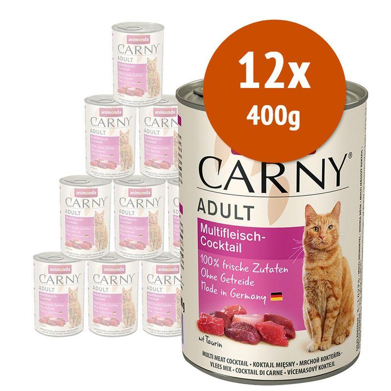 Zooplus animonda Carny Adult 12 x 400 g Umido per gatto