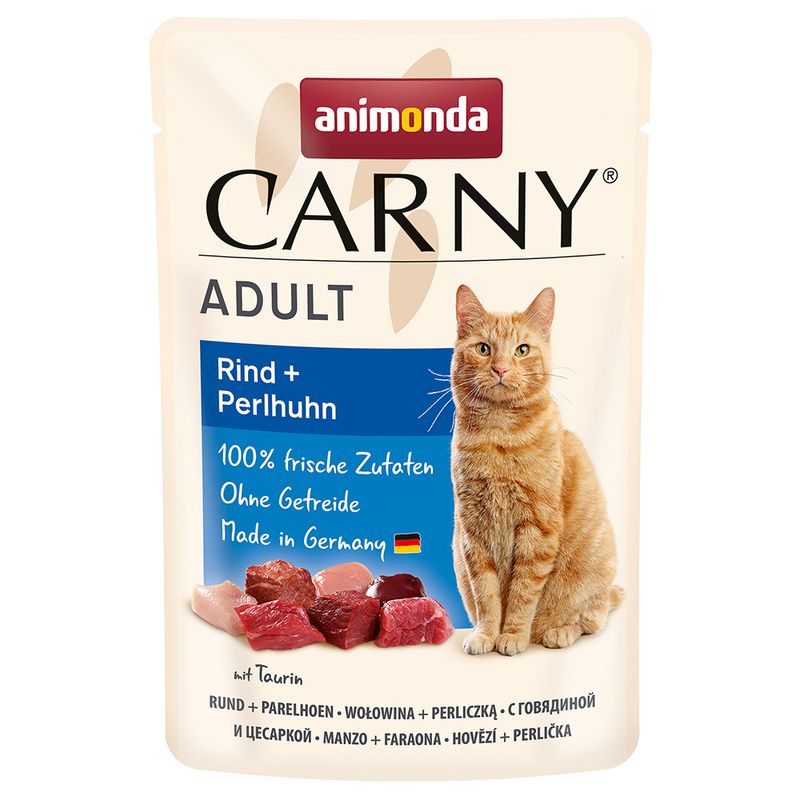 Zooplus animonda Carny Buste 8 x 85 g Pacco misto umido per gatti Qualità