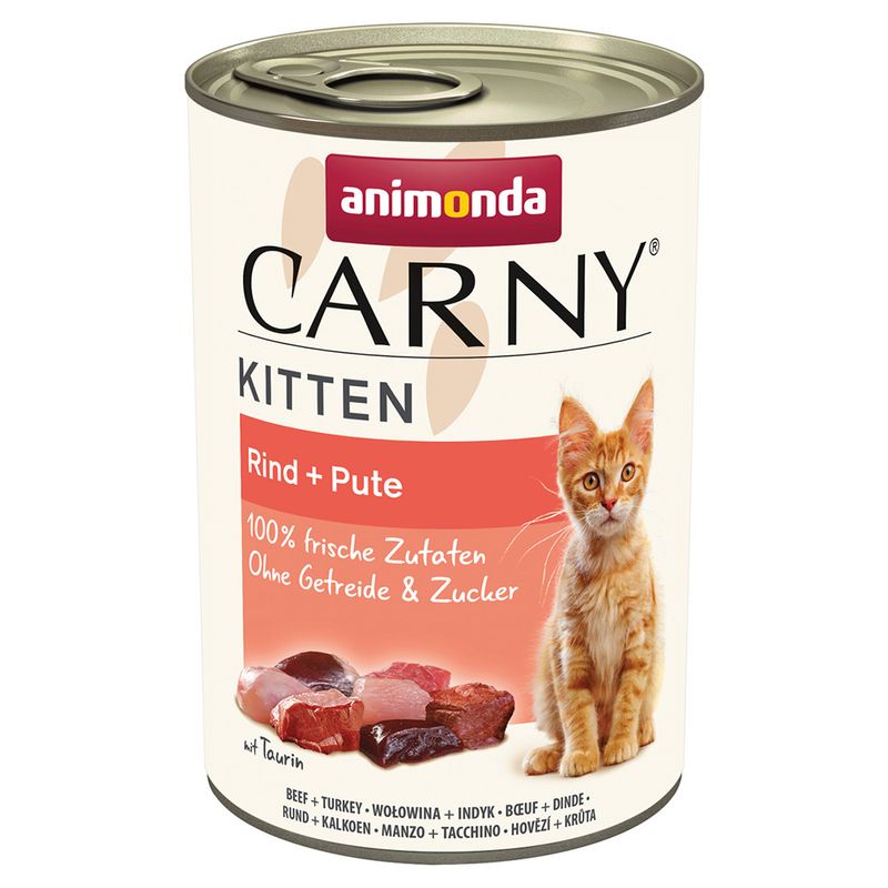Zooplus animonda Carny Kitten 12 x 400 g Alimento umido per gattini Vendita
