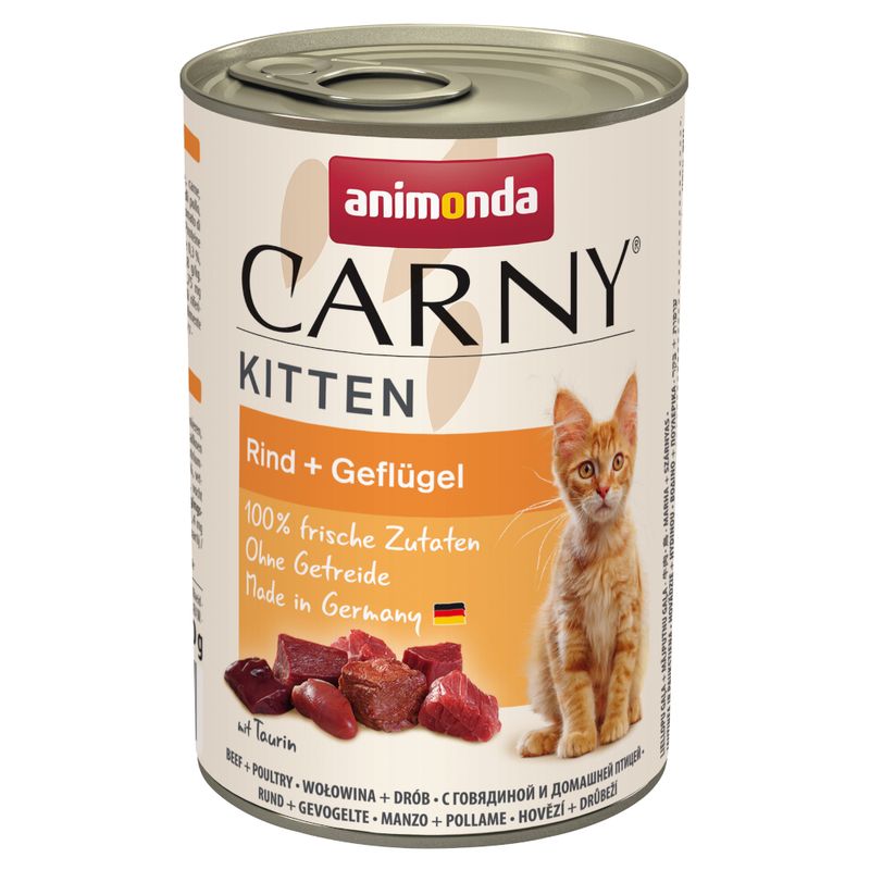 Zooplus animonda Carny Kitten 12 x 400 g Alimento umido per gattini Vendita