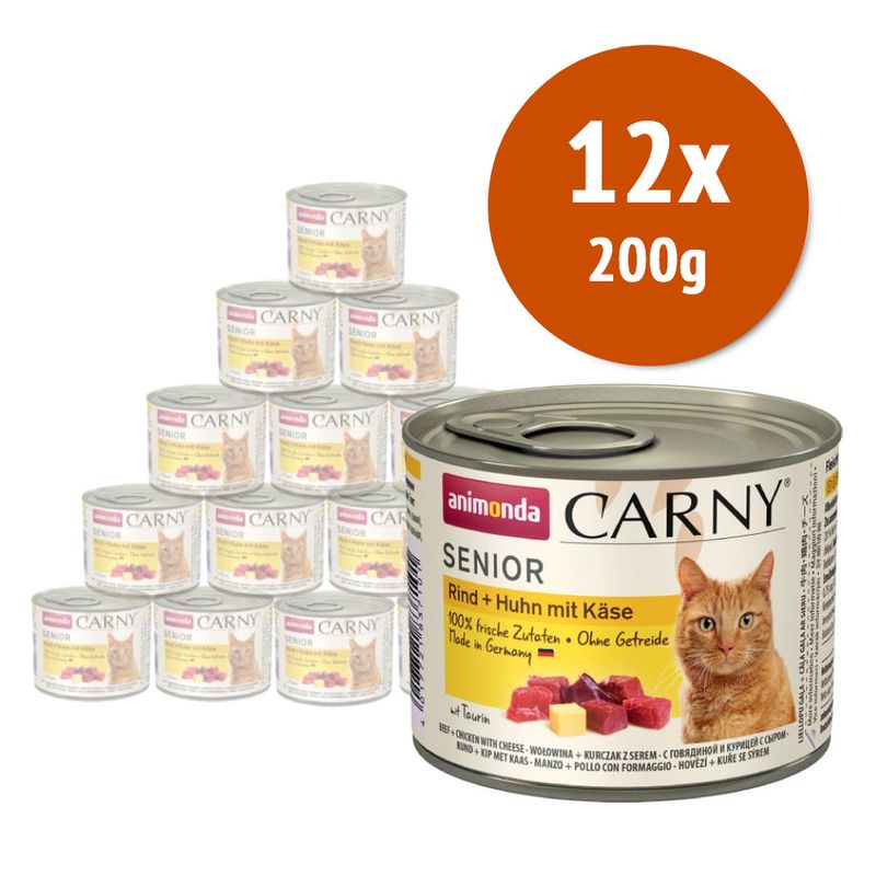 Zooplus animonda Carny Senior 12 x 200 g