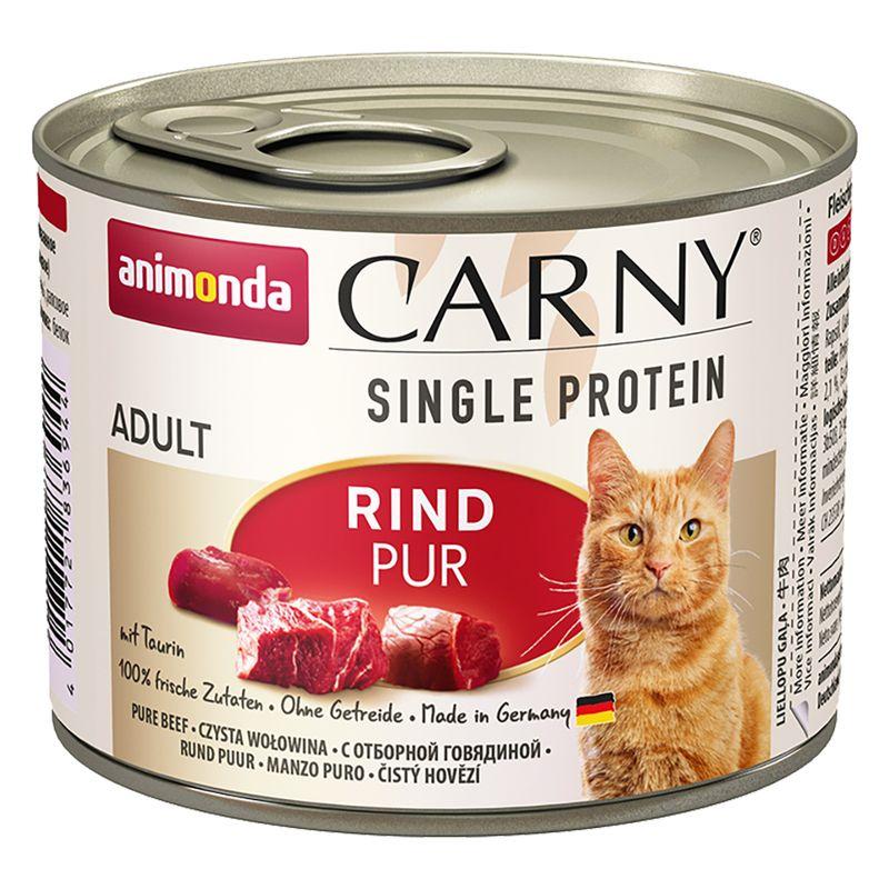 Zooplus animonda Carny Single Protein Adult 6 x 200 g Qualità Garantita