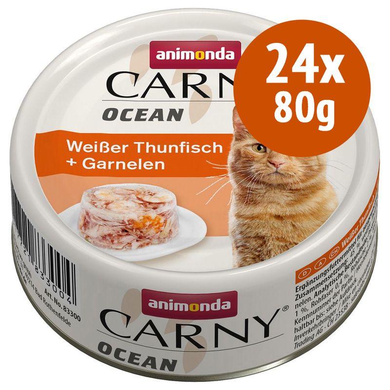 Zooplus animonda Carny Ocean 24 x 80 g Pacco misto Umido per gatto