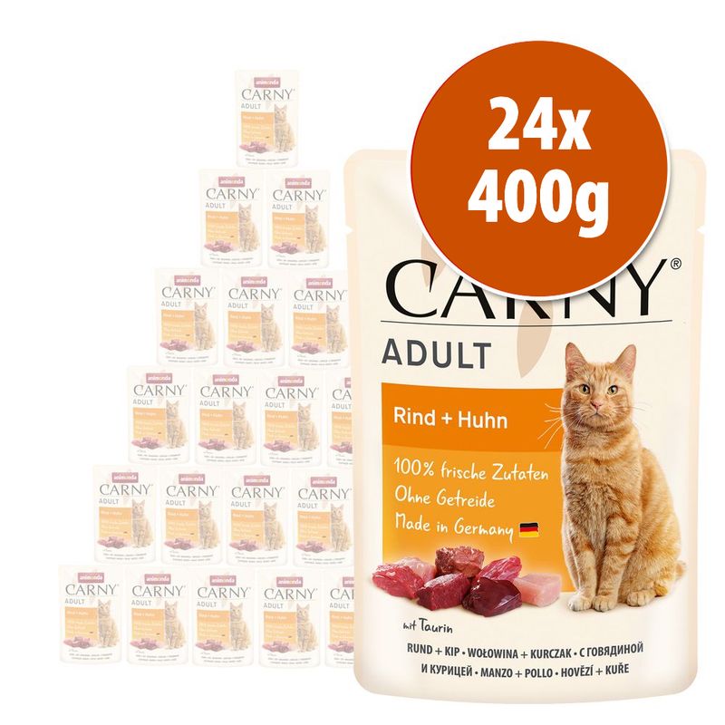 Zooplus animonda Carny Adult Buste 24 x 85 g Umido per gatto