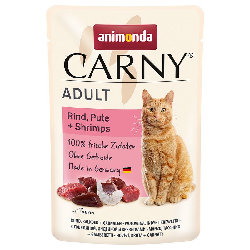 Zooplus animonda Carny Adult Buste 24 x 85 g Umido per gatto Consegna Veloce