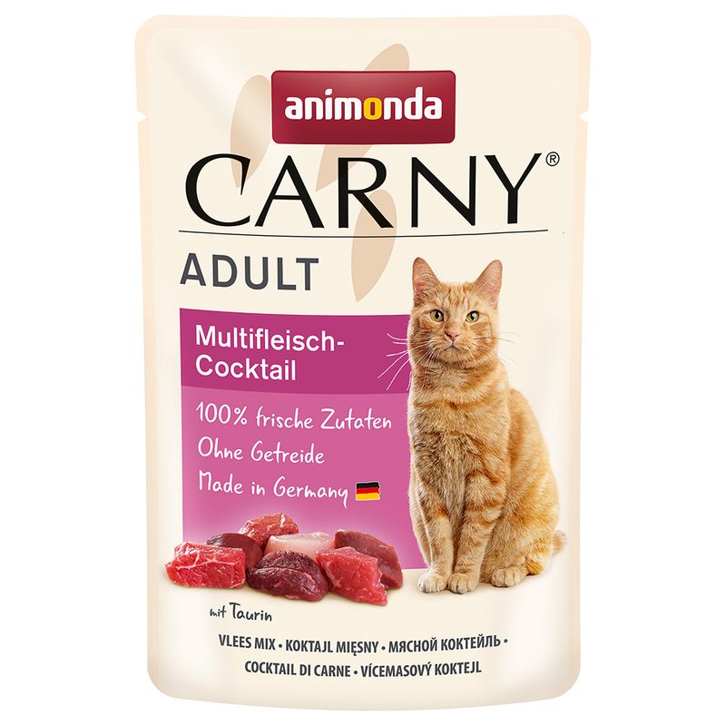 Zooplus animonda Carny Adult Buste 24 x 85 g Umido per gatto Consegna Veloce