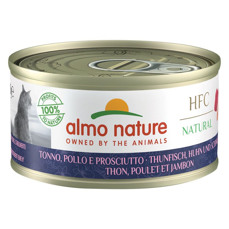 Zooplus Almo Nature HFC Natural 6 x 70 g Alimento umido per gatto