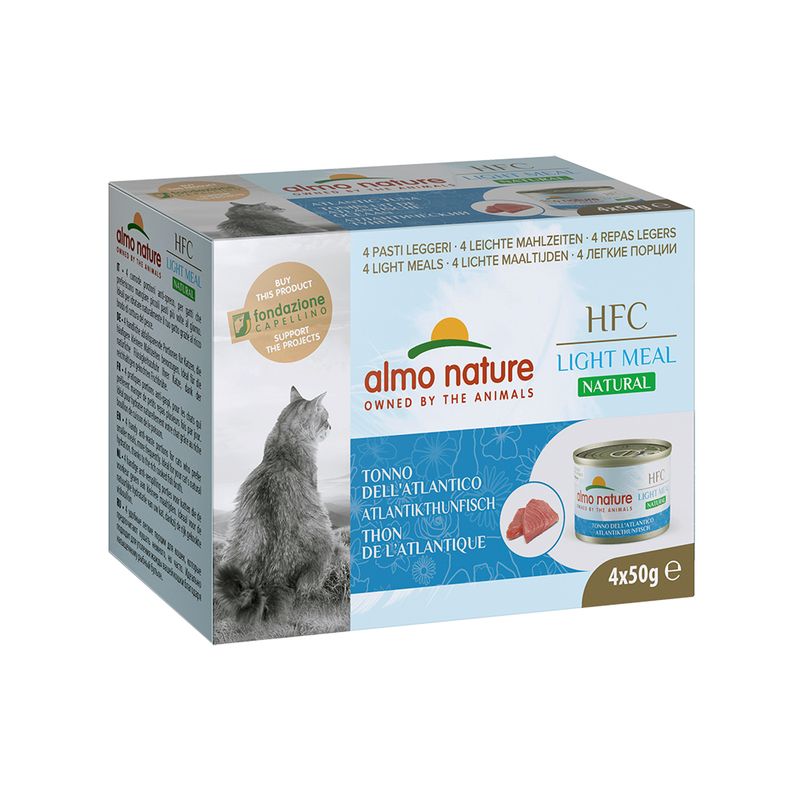 Zooplus Almo Nature HFC Natural Light 4 x 50 g Alimento umido per gatti