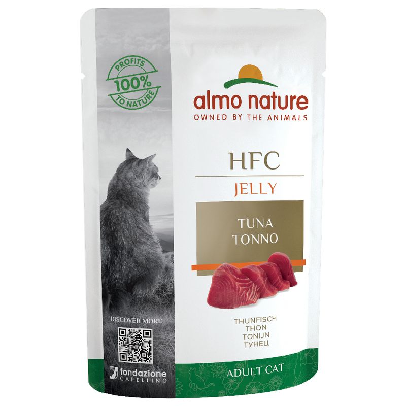 Zooplus Almo Nature HFC Jelly in buste 6 x 55 g umido per gatto Sconto