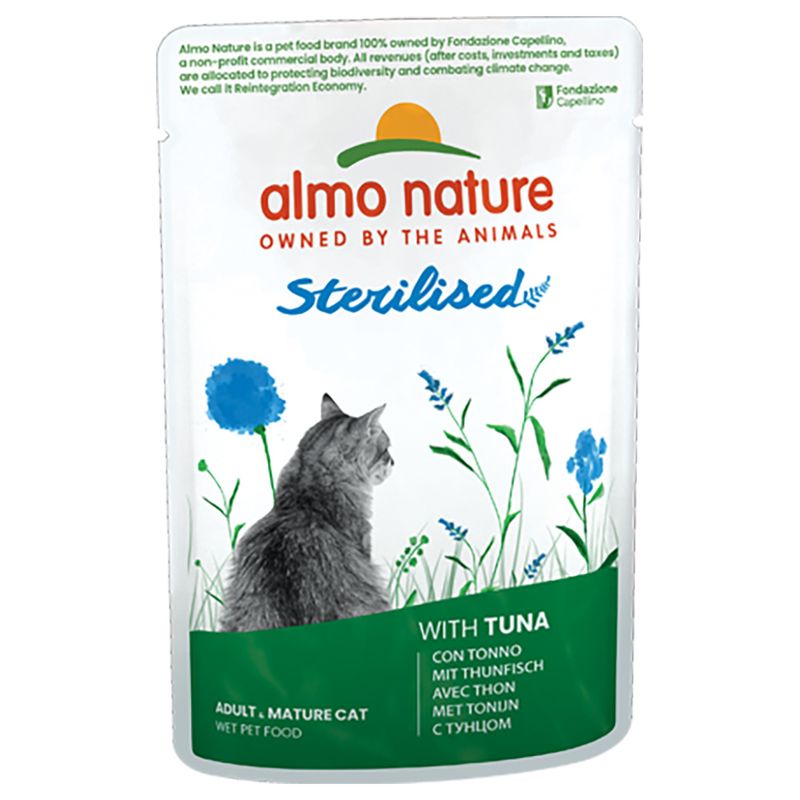 Zooplus Almo Nature Holistic Sterilised Alimento umido per gatto