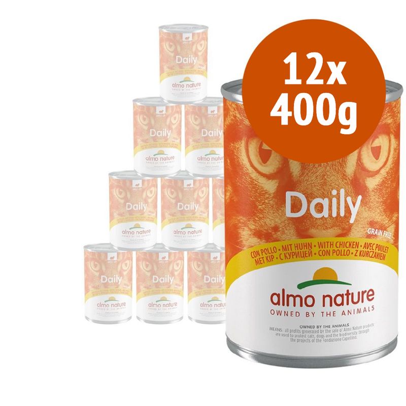 Zooplus Almo Nature Daily 12 x 400 g