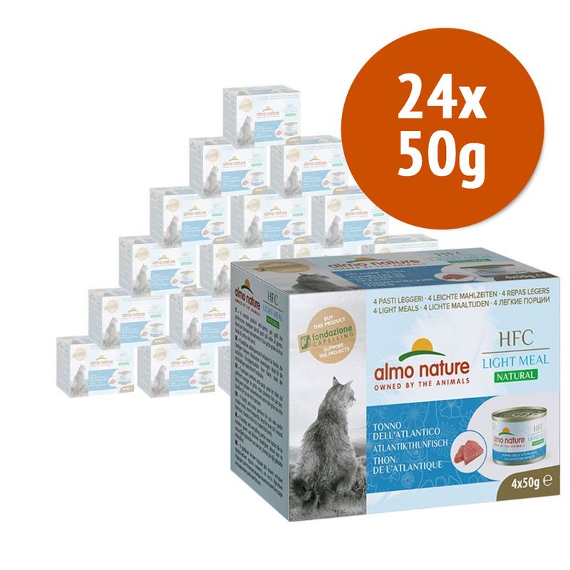 Zooplus Almo Nature HFC Natural Light 24 x 50 g Alimento umido per gatti