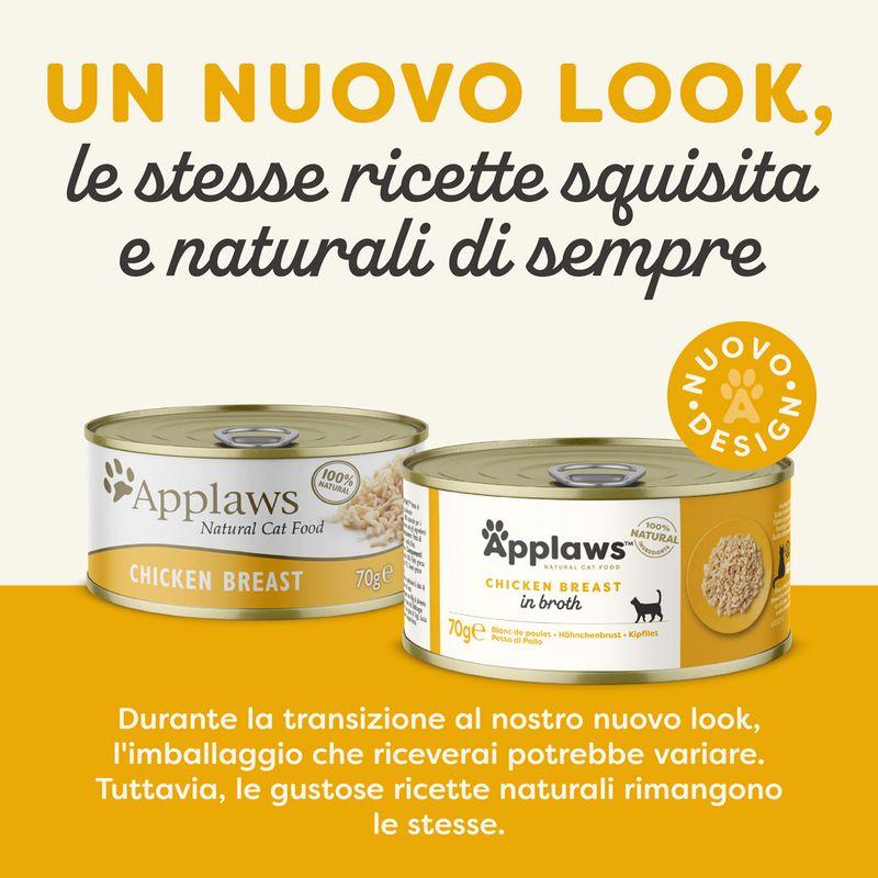 Zooplus Applaws in Brodo 6 x 70 g Alimento umido per gatto Moda