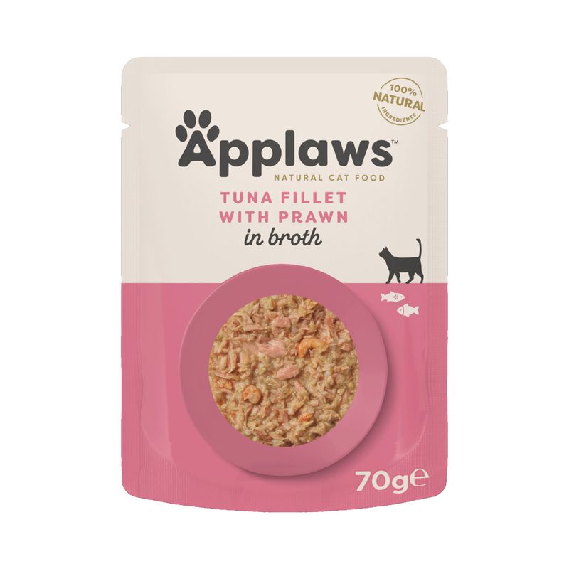 Zooplus Applaws Buste in Brodo 12 x 70 g Alimento umido per gatti Sconto di tempo limitato
