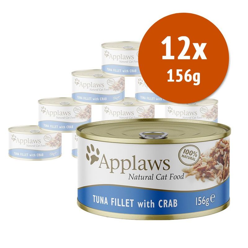 Zooplus Applaws in Brodo 12 x 156 g Alimento umido per gatti