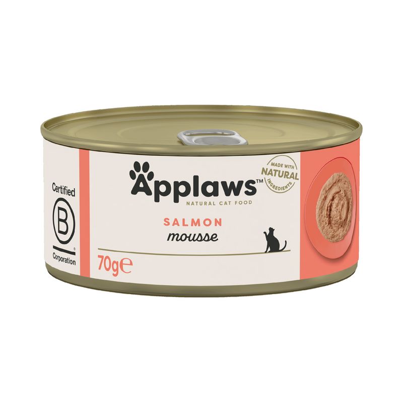 Zooplus Applaws Mousse 6 x 70 g Alimento umido per gatto Fornitura limitata