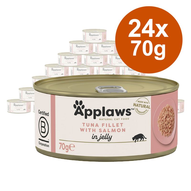 Zooplus Applaws in Jelly 24 x 70 g Alimento umido per gatti
