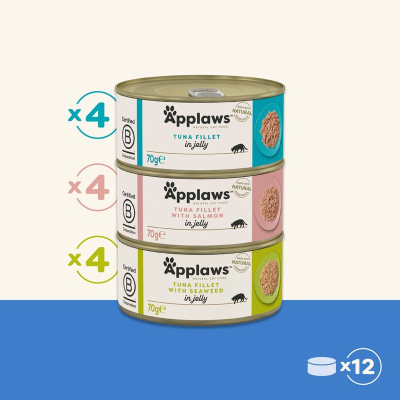 Zooplus Applaws in Jelly 24 x 70 g Alimento umido per gatti Cyber Monday