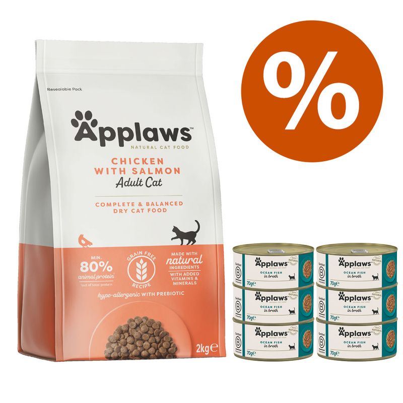 Zooplus Set prova misto Applaws secco + umido Offerta Pasqua