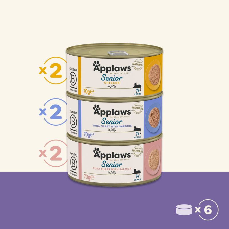 Zooplus Applaws Senior 6 x 70 g Umido per gatti Offerta San Valentino