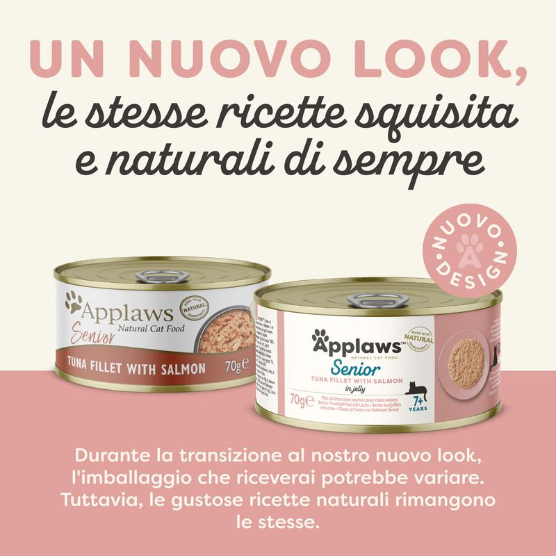 Zooplus Applaws Senior 24 x 70 g Alimento umido per gatto Offerta Anniversario