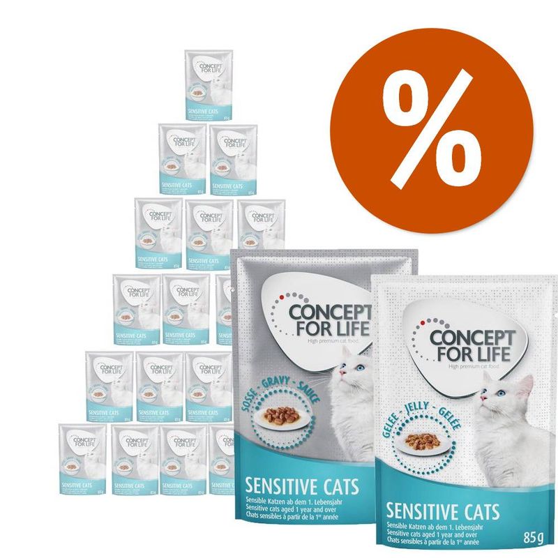 Zooplus Concept for Life in salsa & gelatina 24 x 85 g