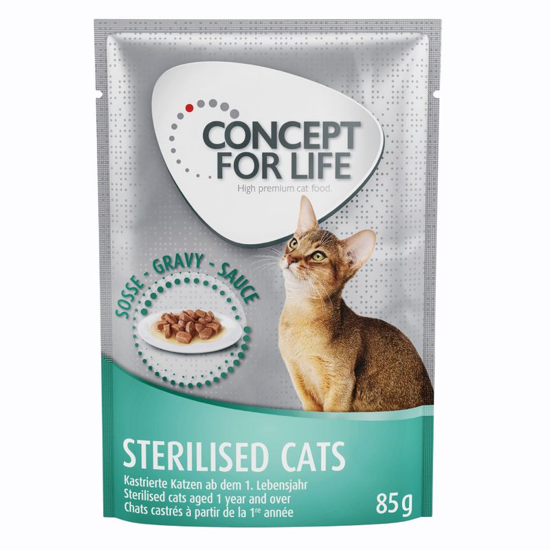 Zooplus Concept for Life 48 x 85 g Alimento umido per gatti Offerta settimanale