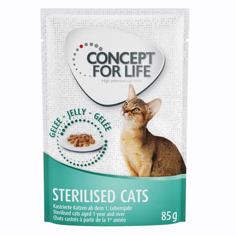 Zooplus Concept for Life 48 x 85 g Alimento umido per gatti Offerta settimanale