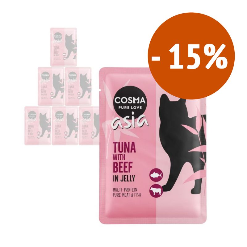 Zooplus Prezzo speciale 6 x 100 g Cosma umido in busta per gatti