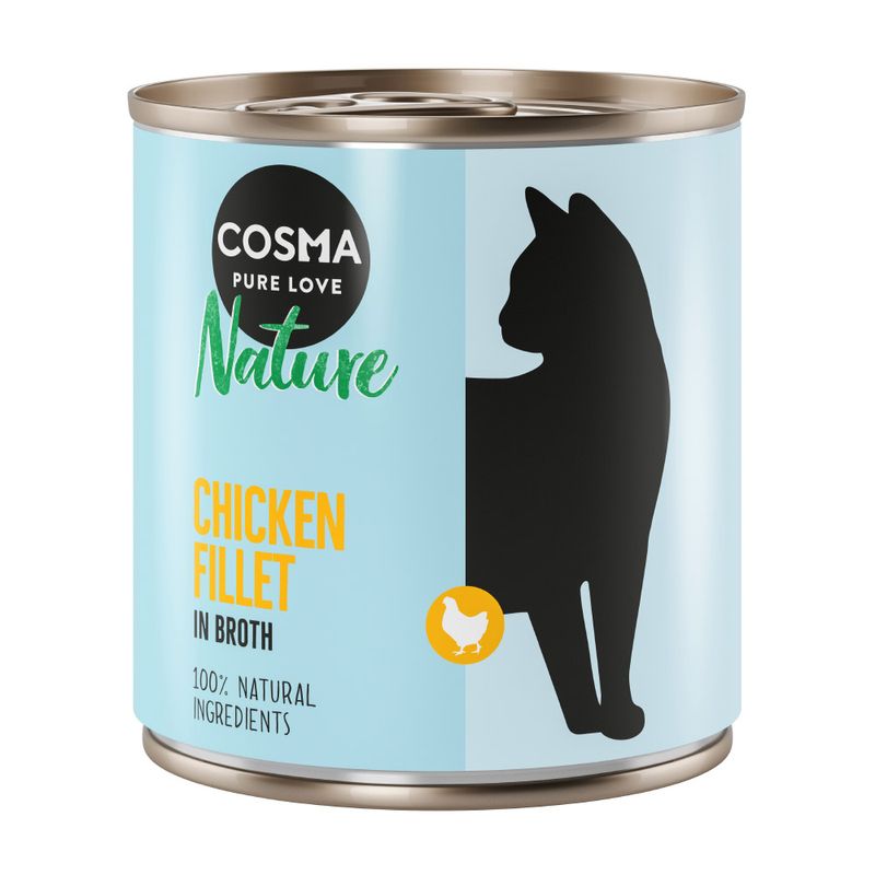 Zooplus Cosma Nature 6 x 280 g Alimento umido per gatti