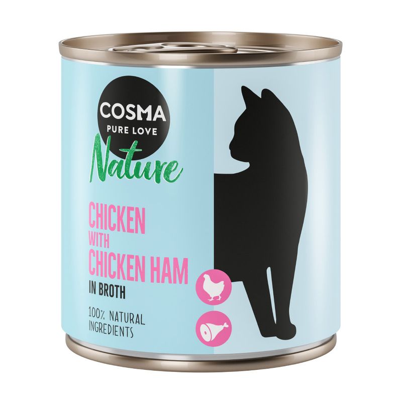 Zooplus Cosma Nature 6 x 280 g Alimento umido per gatti Fino al 60% di sconto